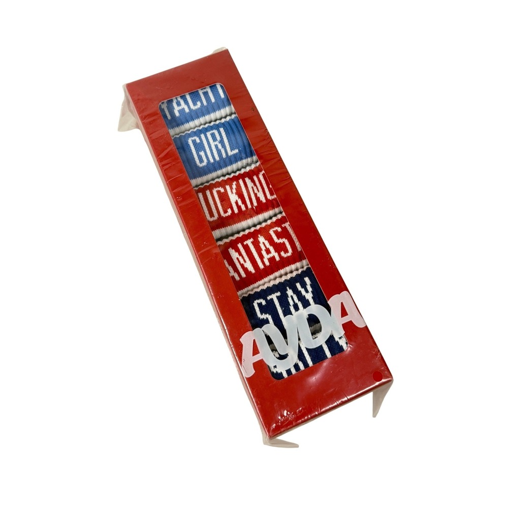 AYDA NWT New‎ Womens Classic Throwback Socks 3 Pairs Pack Crew Socks Size 6-9